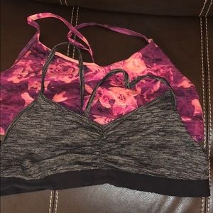Old navy light support sports bras